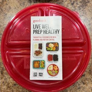 Red Meal Prep Container